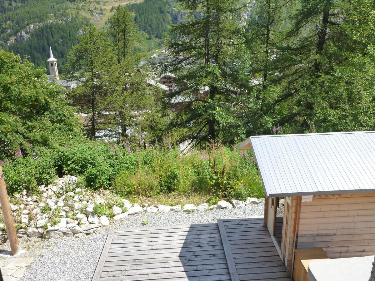 לינה וארוחת בוקר טיגנס Chalet Les Melezes מראה חיצוני תמונה