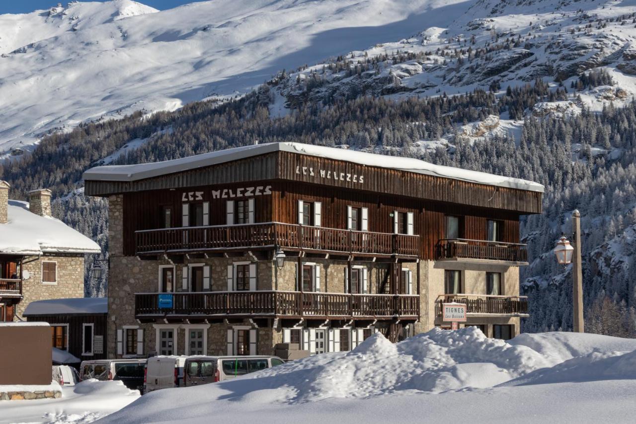 לינה וארוחת בוקר טיגנס Chalet Les Melezes מראה חיצוני תמונה